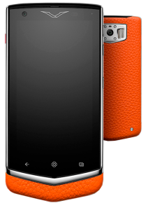 Constellation V Orange Leather